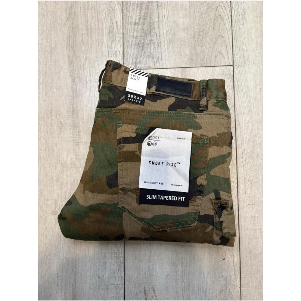 Smoke Rise Army Slim Tapered Fit Size 38x32